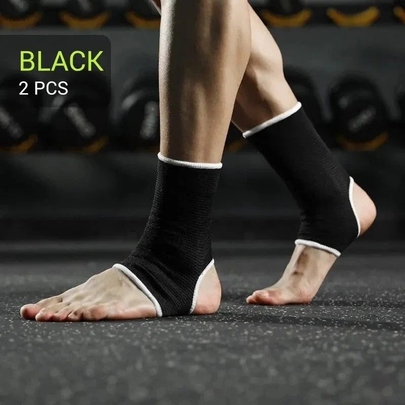 🏃♂️ Pro Elastic Ankle Support Sleeves (1 Pair)