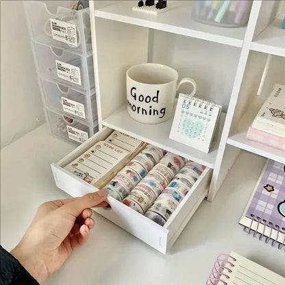 📂 Double-Layer Desktop Storage Shelf & Desk Organizer