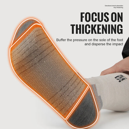 🥾 WRELS Merino Wool Cushion Hiking Socks