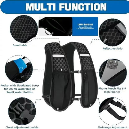 🏃‍♂️ Pro-Trail Running Hydration Vest
