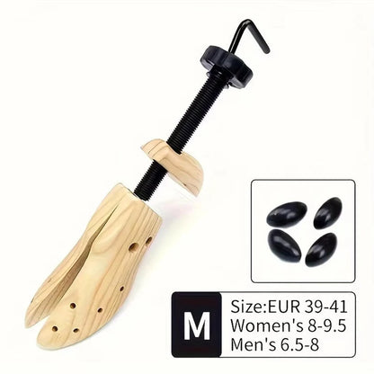 ⚡ 2-Way Adjustable Wood Shoe Expander for Wide Feet