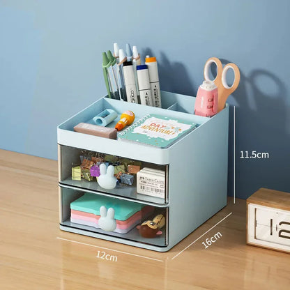 ⚡ Multi-Functional Office Desk & Makeup Organizer for Stationery