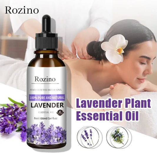 🌿 Pure Lavender Calming Massage Essence Oil (100ml)