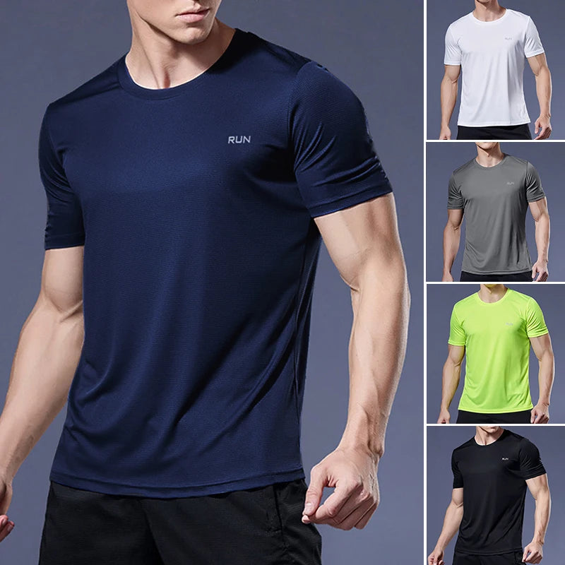👕 Men's Quick-Dry Compression Sport T-Shirt