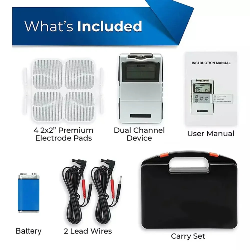🩺 Multi-Mode EMS & TENS Pulse Massager