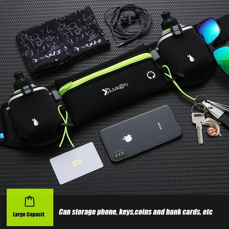 🏃‍♂️ Dual-Pocket Marathon Running Belt