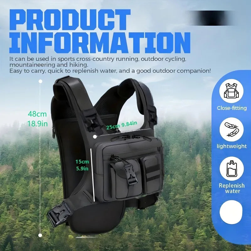 🎽 Lightweight Running Chest Pack Vest