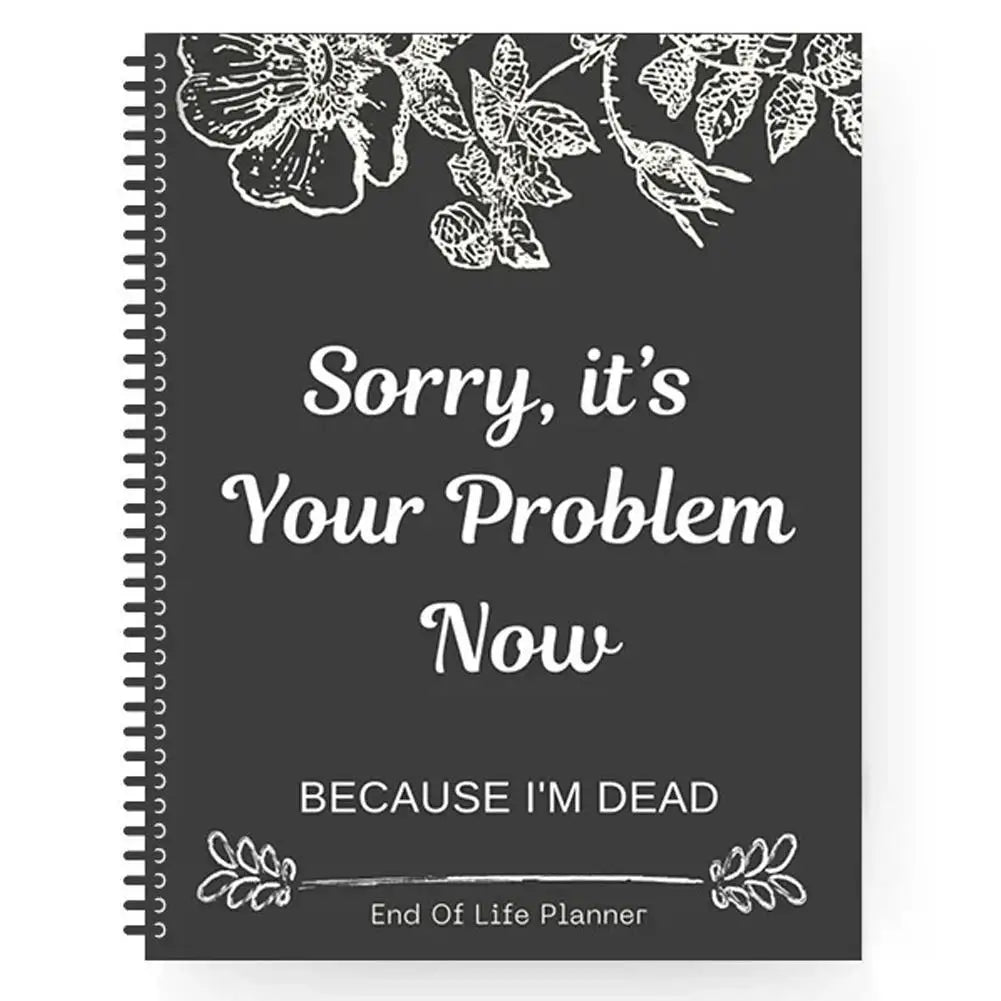 Family Emergency & Peace of Mind Legacy Planner Notebook