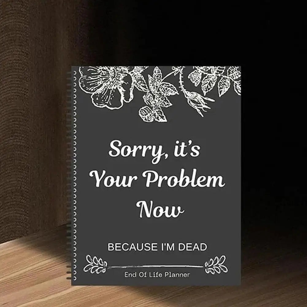 Family Emergency & Peace of Mind Legacy Planner Notebook