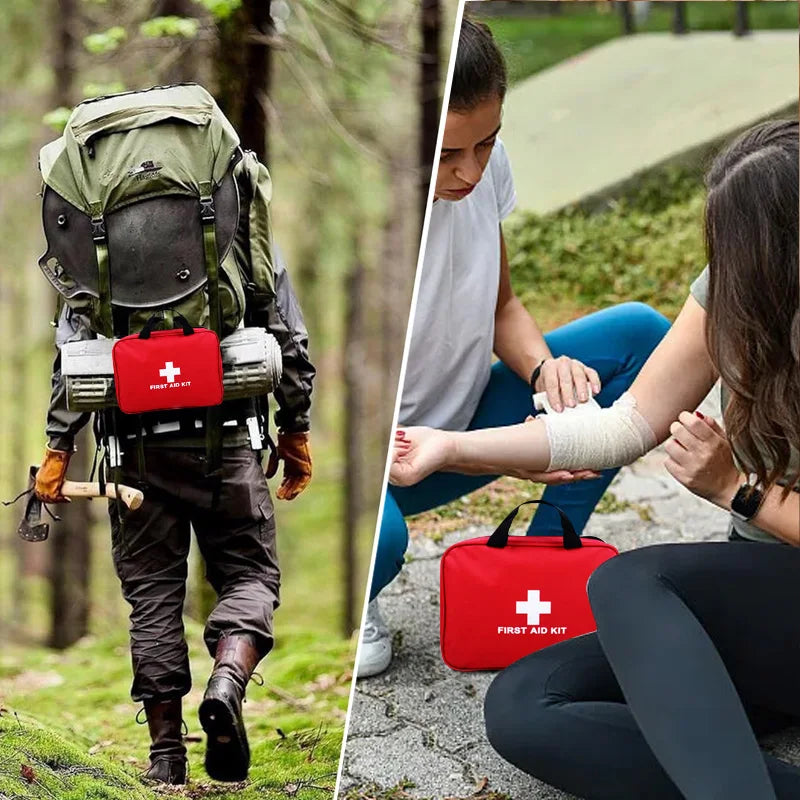 🏥 260-Piece Deluxe First Aid Kit for Home & Outdoor Safety