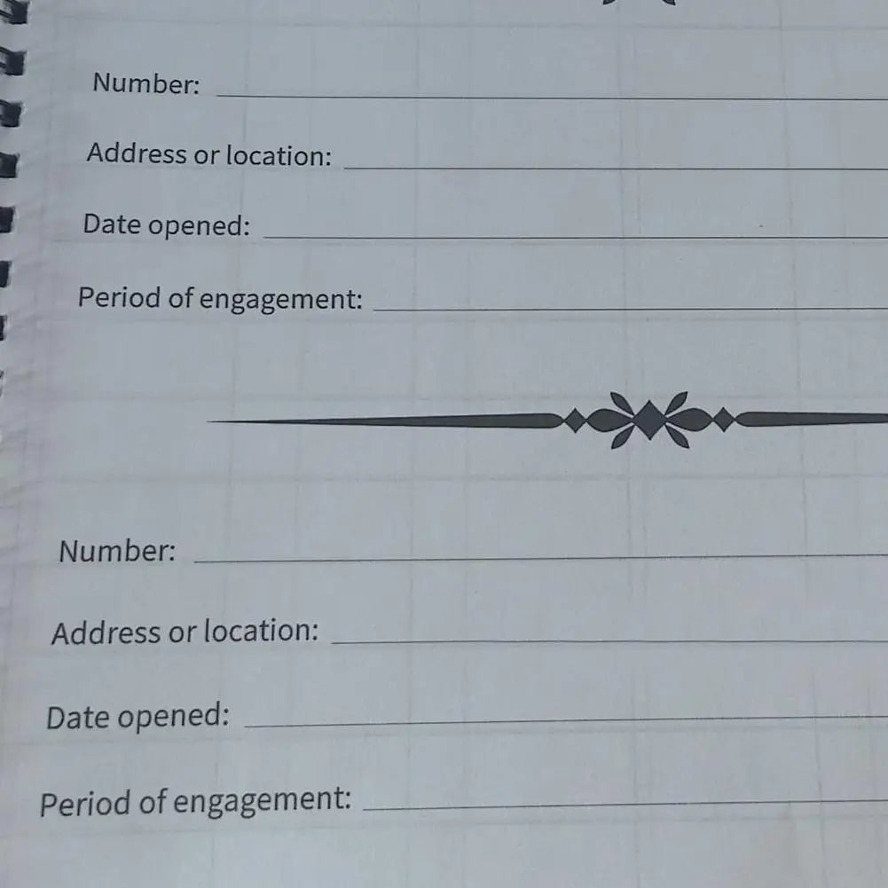 Family Emergency & Peace of Mind Legacy Planner Notebook