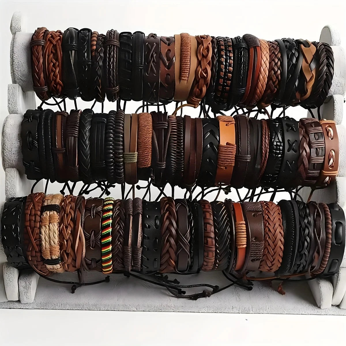 UrbanTribes 20-Piece Leather Wrap Set
