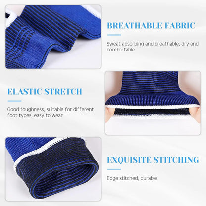 🏃‍♂️ Pro Elastic Ankle Support Sleeves (1 Pair)