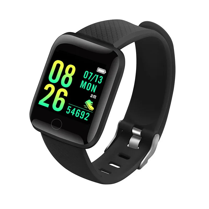 ⚡ Smart Fitness Watch with Message Reminders for Android & iOS