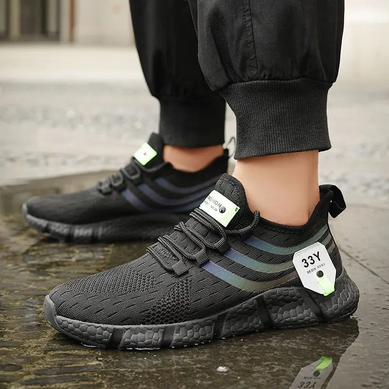 Men's Breathable Mesh Running Shoes