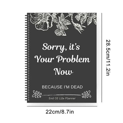 Family Emergency & Peace of Mind Legacy Planner Notebook