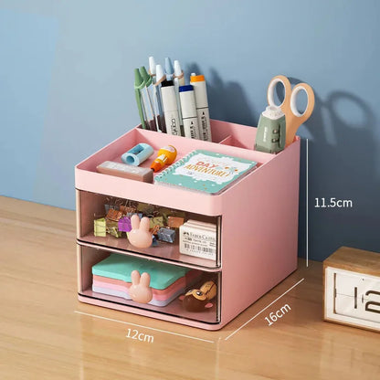 ⚡ Multi-Functional Office Desk & Makeup Organizer for Stationery