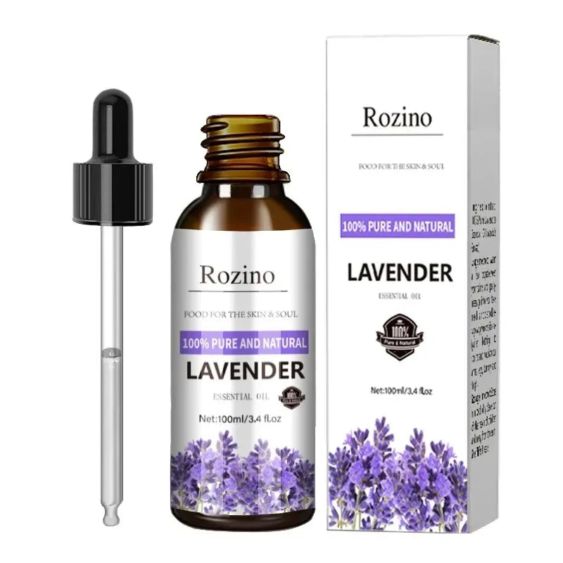 🌿 Pure Lavender Calming Massage Essence Oil (100ml)
