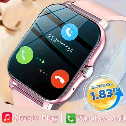 ⌚ 1.83" HD Smartwatch with Wireless Bluetooth Calling