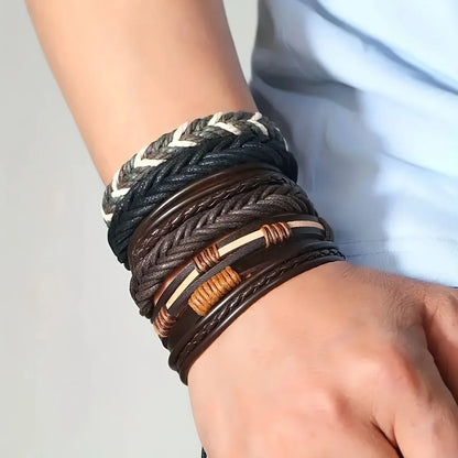 UrbanTribes 20-Piece Leather Wrap Set
