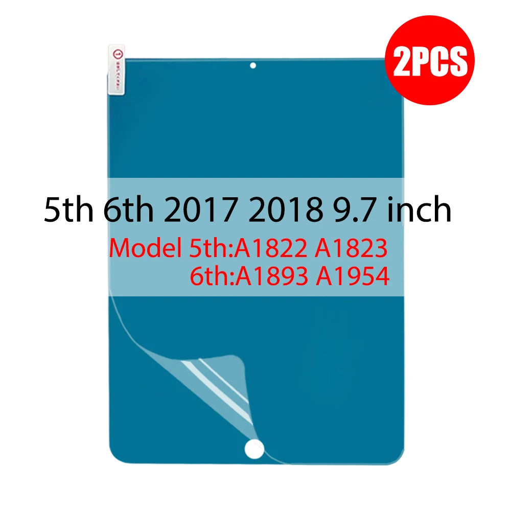 📝 2-Pack Paper-Feel Matte Screen Protector for iPad (Multi-Generation)