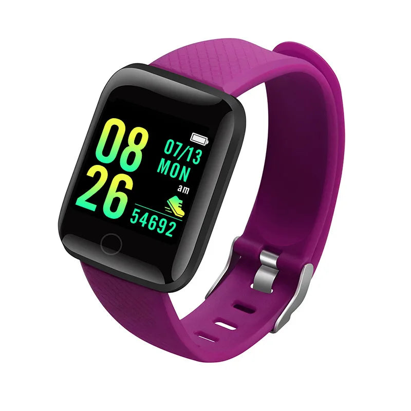 ⚡ Smart Fitness Watch with Message Reminders for Android & iOS