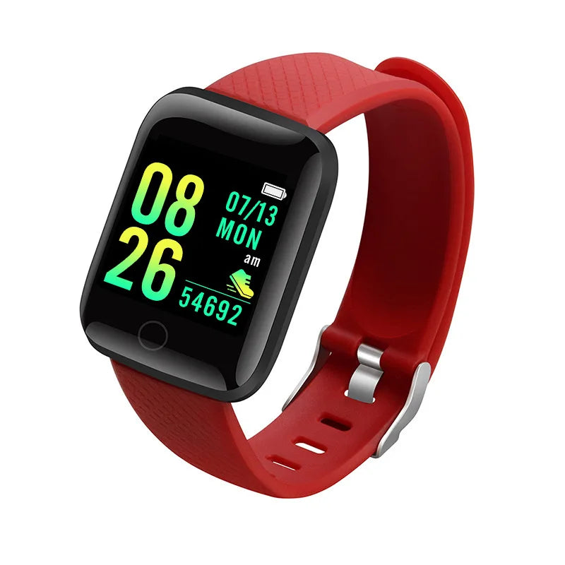 ⚡ Smart Fitness Watch with Message Reminders for Android & iOS
