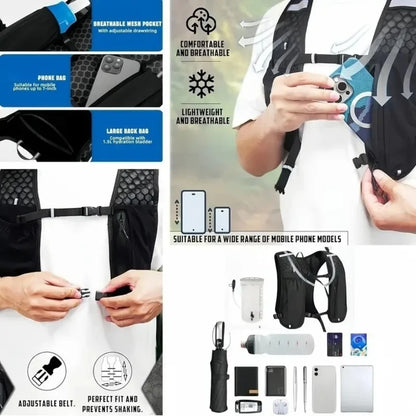 🏃‍♂️ Pro-Trail Running Hydration Vest