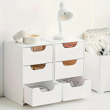⚡ 3-Layer Portable Storage Caddy for Office Supplies & Cosmetics